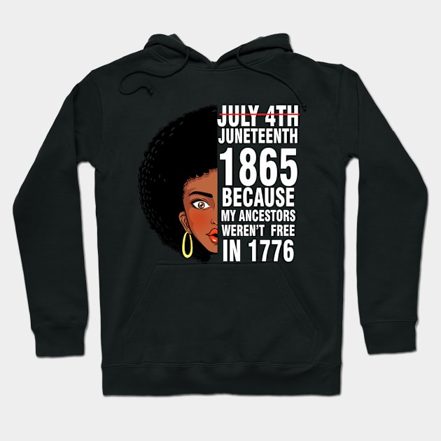 juneteenth day Hoodie by Magic Arts